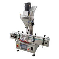Machine de remplissage automatique de poudre sèche pour cosmétiques, café et épices, avec vis sans fin, pour petites entreprises