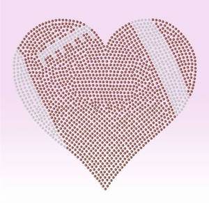 Ed ick FF ootball Rhinestone ototfix ranransfer - Product Image 3
