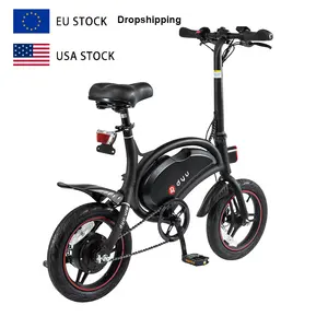 dyu ebike Suppliers-전문 미국 EU 창고 DYU D3 플러스 250W 10AH 도시 도로 접이식 운동 전자 자전거 중국 산 전기 자전거
