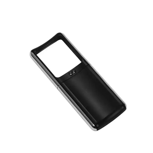 गर्म बिक्री उज्ज्वल नेतृत्व वाली हल्की आयताकार स्लाइड-आउट मैग्निफायर पॉकेट हैंडहेल्ड आवर्धक चश्मा - Product Image 2