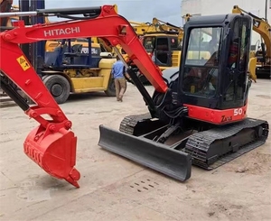 Mini-excavatrice sur chenilles Hitachi ZX50U d'occasion de 5 tonnes / Excavatrice hydraulique Hitachi ZX50U d'occasion - Product Image 5