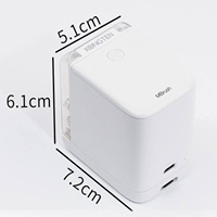 Imprimante alimentaire portable sans fil Yaomatec pour la décoration de gâteaux, de pains, de macarons, de cafés, de restaurants, imprimante à jet d'encre comestible miniature