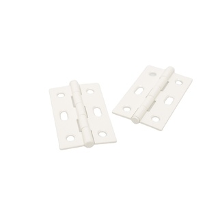 Bisagras de puerta de cierre, bisagra cuadrada de latón macizo brillante, 3,5 pulgadas x 3,5 pulgadas, color negro - Product Image 3