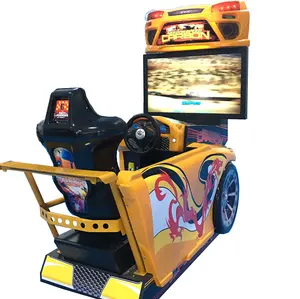 2024 di vendita calda Dinibao simulatore di intrattenimento Arcade Racing Speed Car macchina da gioco per centro di gioco