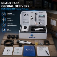 Chargeur EV portable 7 kW 32 A Type 2 avec contrôleur de protection pour voitures BYD MG, neuf, prend en charge la personnalisation