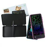 Tablette d'écriture électronique LCD portable pour étudiants, boîte à crayons, papeterie, tablette d'écriture électronique LCD pour enfants