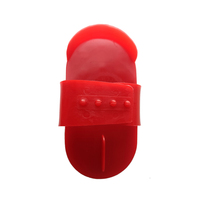 KD987 Brosse de nettoyage en plastique souple et facile à tenir pour l'élevage