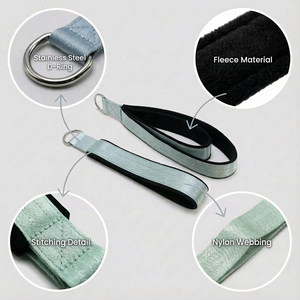 Accesorios de <span class=keywords><strong>Pilates</strong></span> con Logotipo Personalizado, Correas de <span class=keywords><strong>Pilates</strong></span> de Doble Bucle, Portátiles, para Estudio - Product Image 2