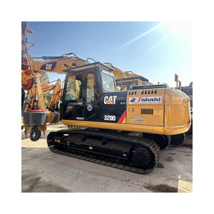 Excavadora de cadenas usada CAT 320D de 20 toneladas, de alto rendimiento, con pocas horas de trabajo, motor original confiable, lista para enviar. - Product Image 1