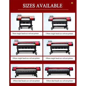 Impresora Digital de Inyección de Tinta Eco-Solvente para Crear Pósters Personalizados, Papel Tapiz, Vinilos para Autos, Lona de PVC, Adhesivos, Publicidad, etc. - Product Image 6