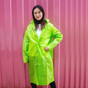 Imperméable <span class=keywords><strong>de</strong></span> chasse réutilisable pour femmes avec housse <span class=keywords><strong>de</strong></span> sac à dos, en plastique EVA écologique pour adultes - Utilisation en voyage et en plein air - Product Image 2