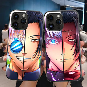 <span class=keywords><strong>Anime</strong></span> Jujutsu Kaisen 3D custodie per telefono due immagini in una custodia per telefono su 100 disegni custodia protettiva per cellulare - Product Image 1