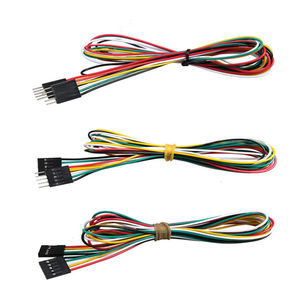 10PCS 2,54 MM Pitch hembra a hembra Cable de puente Dupont para electrónicos 1P2 3 4 5 6 Pin PCB cables e impresoras 3D - Product Image 1