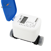Compteur d'eau numérique à ultrasons TS14W avec contrôle de vanne RS485 ModBUS DN15-25 R250/400 IP68 pour facturation intelligente résidentielle OEM
