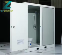 Toilette portable en acier Lizheng pour adultes, idéale pour le camping