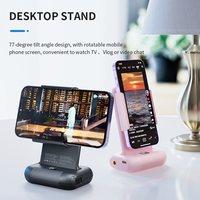 Poignée magnétique pour smartphone Takenoken avec télécommande sans fil pour les selfies sur le bureau ou le lit pour les amateurs de selfie
