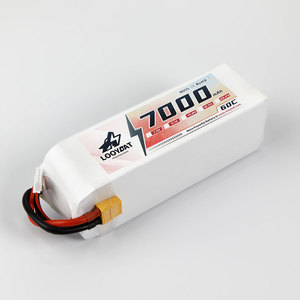 4S 14.8V 7000mah 60C <span class=keywords><strong>Lipo</strong></span> 폴리머 배터리 FPV 드론 22.2V 44.4V 6S 12S 딘 커넥터 7.4V 전압 RC 팩 리튬 이온 LCO 장난감 - Product Image 6