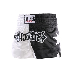 Pantaloncini Muay Thai Yokkao all'ingrosso, semplici ed elasticizzati, per arti marziali, combattimento, kick boxing da donna - Product Image 4