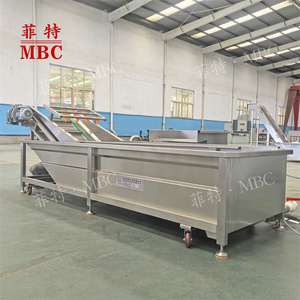 Laveuse commerciale MBC pour fruits et légumes à grande échelle – Machine <span class=keywords><strong>de</strong></span> nettoyage à bulles pour le traitement des haricots, pois et légumes - Product Image 2