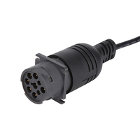 OEM ODM Lector de código universal macho de 9 pines J1939 Eld Cable a cable Obd2