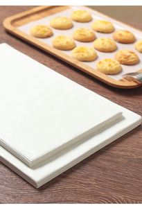 Papel de Hornear Antiadherente Sin BPA para Freidora de Aire, Recubierto para Uso con Alimentos, Pasteles, Sándwiches, Pizza, Pan y Bocadillos - Product Image 3