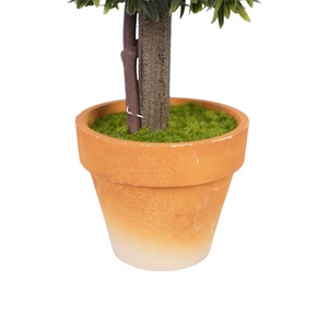 Bonsái Artificial Realista de Plástico LUYI en Forma de Bola, Decoración de Escritorio para Interiores, Planta Pequeña para Hogar u Oficina, Sin Necesidad de Riego, Regalo de Cumpleaños - Product Image 6