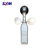 Anémomètre sans fil Scarlet Crane, moniteur portable de température du globe à bulbe humide (WBGT) et de stress thermique (TWL-1S) pour grue à tour