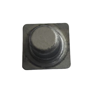 Stacked Foot Cup Pallet Rack Accessory Carbon Steel <b>Black</b> Stackable 2 Layers - Product Image 1