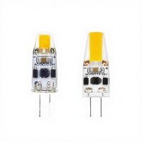 Ampoule LED G4 Mini Dimmable AC/DC 12-24V 1W COB Silicone Économie d'Énergie Remplacement Halogène Résidentiel Hôtelier CRI90 Certifiée CE