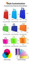 Bolsa de Compras Promocional Navideña 2025, Sublimable, Publicitaria, para Minoristas, de Polipropileno Laminado, No Tejida, para Regalos, Camisetas y Ropa