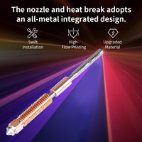 Buses Creality K1 SE 0.4 en acier inoxydable pour imprimante 3D