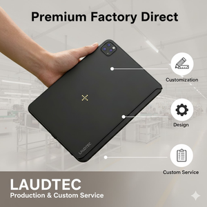 Étui de clavier personnalisable OEM/ODM de type C pour iPad Air 7 de 13 pouces |   Clavier rétroéclairé détachable avec coque multifonction - Product Image 4