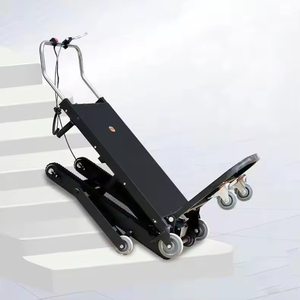Elektrische Kar <span class=keywords><strong>Trolley</strong></span> <span class=keywords><strong>Platform</strong></span> 4-wiel Trap Klimmachine 400Kg Lading <span class=keywords><strong>Handling</strong></span> Apparatuur Met Rupsband <span class=keywords><strong>Platform</strong></span> Truck - Product Image 1