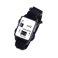 Offre Spéciale Gold Mini Golf Club Watch Compteur de score Aides à l'entraînement Accessoires de golf Noir