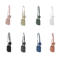 Sac Banane de Sport et Yoga de Haute Qualité pour Hommes et Femmes, Faible MOQ, Personnalisable avec Logo, Petit Sac Mini Sacoche Ventrale pour Fille et Garçon