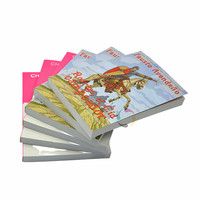 Livre de dessin animé pour enfants juifs électrique avec couverture rigide, imprimé en braille, options de papier écologique couché et offset