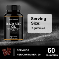Complément Alimentaire en Gummies à l'Huile de Nigelle Personnalisé pour l'Exportation OEM