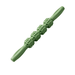 CZFIT Factory Best Seller Four Wheel Spike Massage Stick Relax Muscles and Stimulate Blood Circulation <b>Yoga</b> <b>Pilates</b> Accessories - Product Image 3