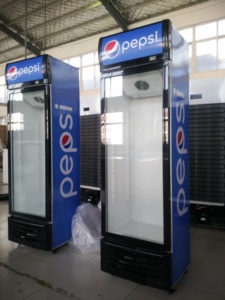 Wholesale Direct Cooling Adjustable Shelf Single Door Display Freezer Beverage <strong>Redbull</strong> Commercial Refrigerator Display <strong>Fridge</strong> - Product Image 1