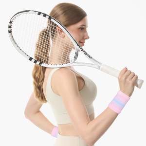 SHIWEI-6157 #   Bracelet de sport en coton hautement élastique, protège-poignets pour femmes et hommes, bracelets de fitness personnalisés - Product Image 5