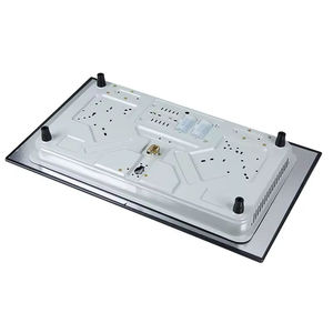 Cuisinière portable à double brûleur en acier inoxydable, alimentée au <span class=keywords><strong>gaz</strong></span>, pour usage domestique et hôtelier, <span class=keywords><strong>installation</strong></span> autonome - Product Image 6