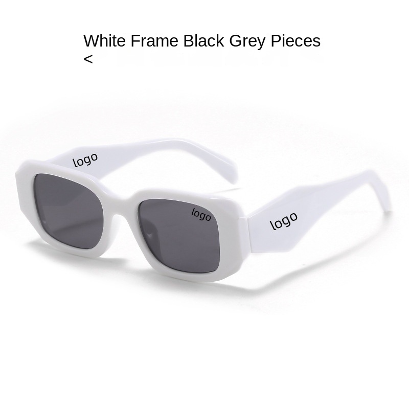 White frame Black and Grey lens