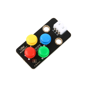 ACEBOTT OEM Componente Electrónico de Señal Analógica de Alto Nivel de 3.3V~5V, Módulo de Botón Grande de 4 Botones Compatible con ESP32/Arduino - Product Image 4
