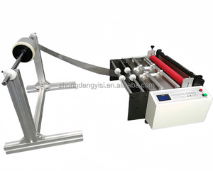 Machine de découpe de gaze avec lames rotatives, outil de découpe électrique automatique de bureau pour papier, tissu, film PVC et ruban, pour usage commercial - Product Image 5