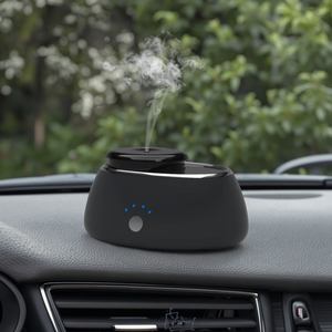 Nuevos Productos 2025 Vaporizadores Difusor de Aroma para Auto con Carga Solar, Aceite Perfumado de Larga Duración, Purificador de Aire - Product Image 1