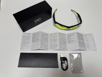 Lunettes de soleil intelligentes IA pour le cyclisme en extérieur avec appels vidéo, protection UV 400, lecture de musique et traduction en temps réel pour hommes et femmes