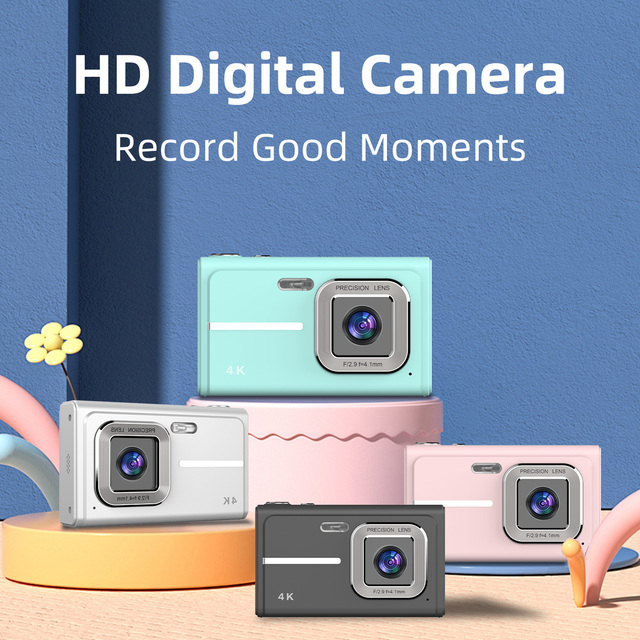 X1 HD Digital Camera 1080P HD Recording AF Auto Focus 5X Digital Zoom 48mp Take Vlog Video Camera Digital
