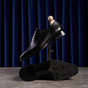 Zapatos Oxford de Punta para Hombre, Talla Grande, de Cuero, Casuales de Negocios, Estilo Británico, Hechos a Mano, Antideslizantes y Transpirables - Product Image 4