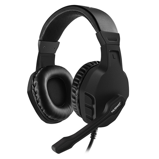 Langbowang U3 Over-Ear Desktop Gaming Headset with Microphone PUBG Universal for PS4 and Mobile Devices