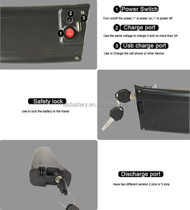 Batteria per E-bike 36V 10.5Ah Compatibile con Reention Rapier LR Lll Chrisson EF1 EF3 EF2 NCM Lyon 20 Onya F-19 Oyama JOLTCX E8D DAWES ARC VeeBike F7 - Product Image 6